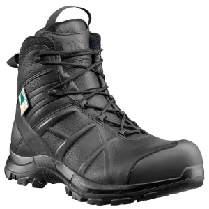 Haix Men's - 5" EMS Black Eagle 55 Safety Mid Side Zip - Composite Toe