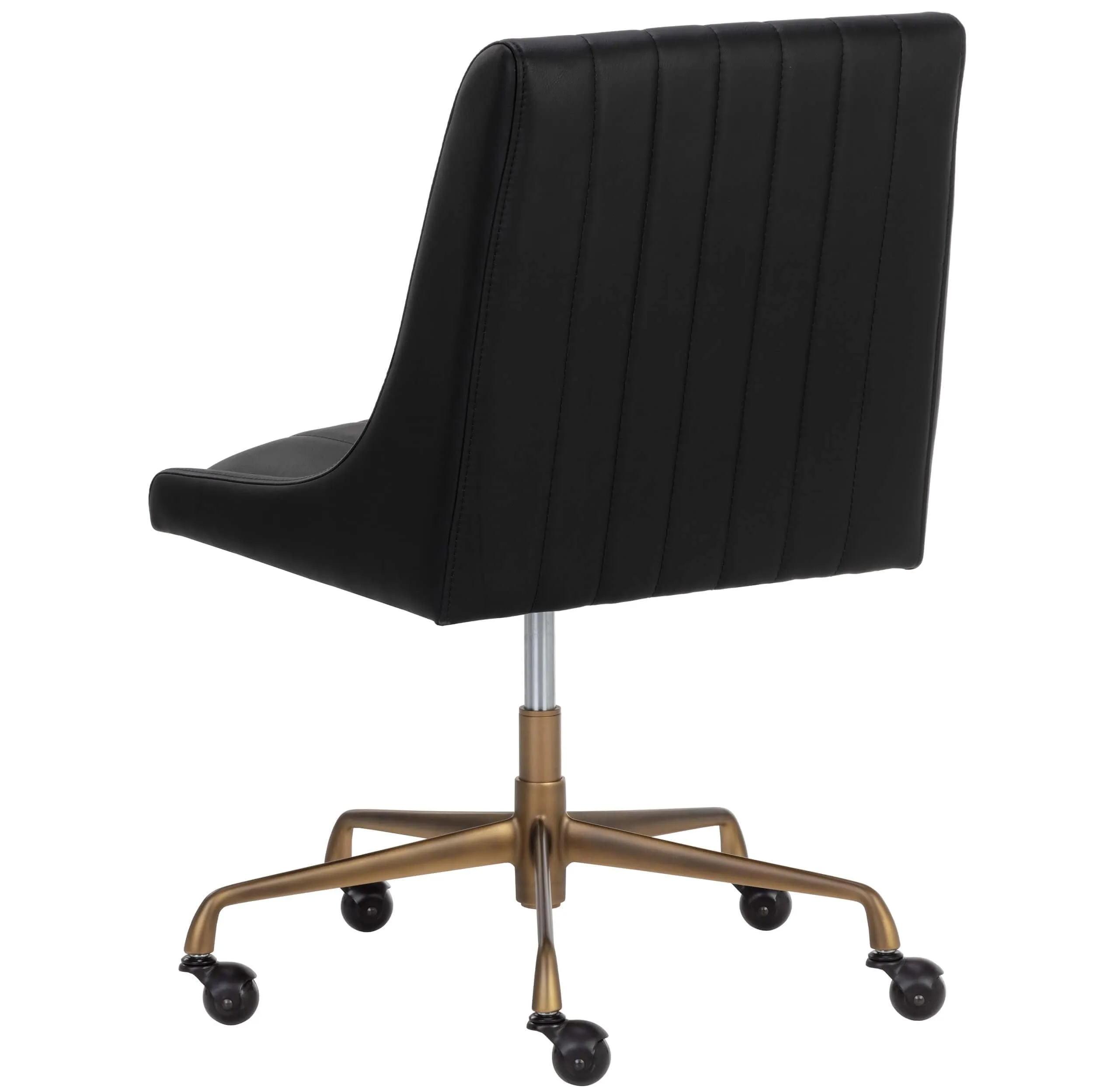 Halden Office Chair, Vintage Black