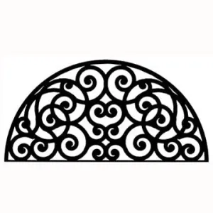 Half Round Wall Art (Style 198)