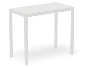 Halki Table - Outdoor - High Bar - 125cm x 65cm - White