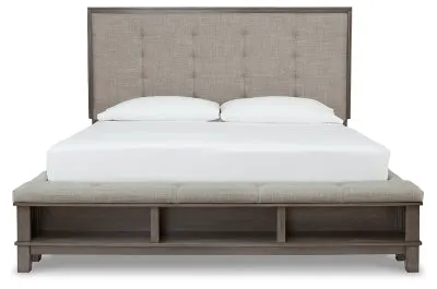 Hallanden California King Panel Bed with Storage