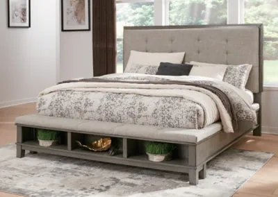 Hallanden King Panel Bed with Storage