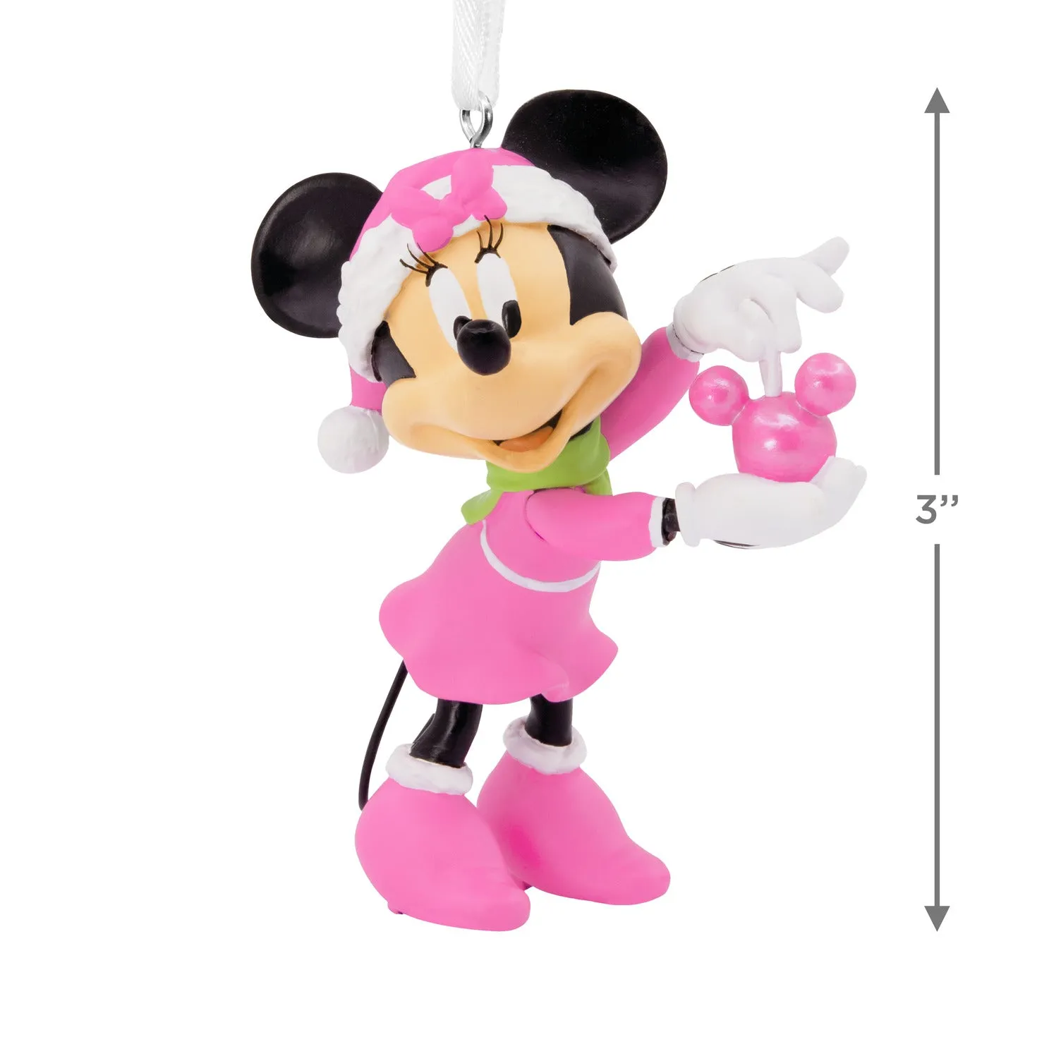 Hallmark Christmas Ornament - Disney Minnie Mouse Holding Ornament