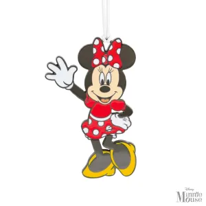 Hallmark Christmas Ornament (Disney Minnie Mouse Waving Metal)