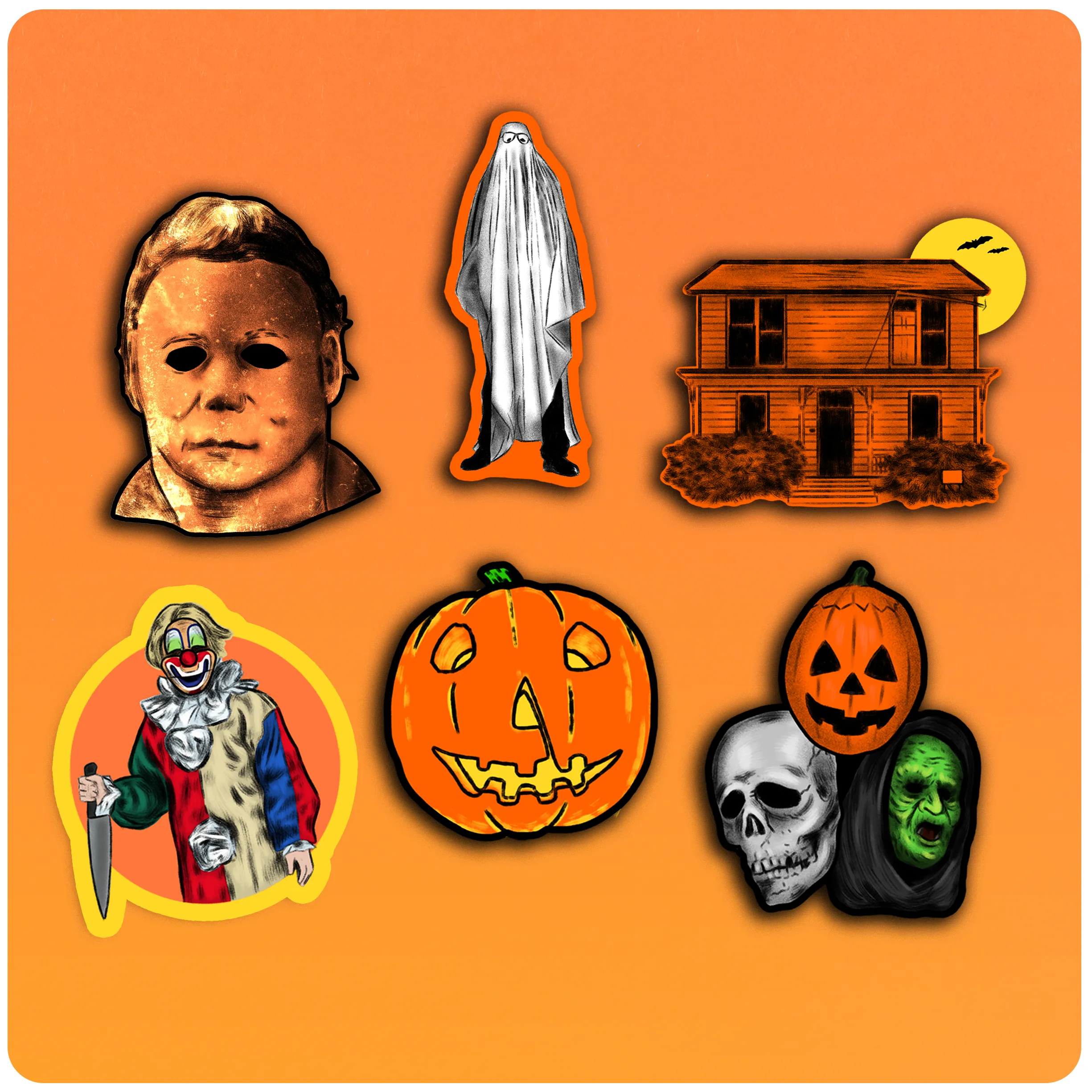 Halloween 78 Film Series Inspired Decorama Collector's Set