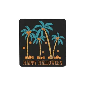 Halloween Coconuts Fabric Coaster