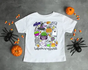 Halloween Is My Favorite Kids Shirt