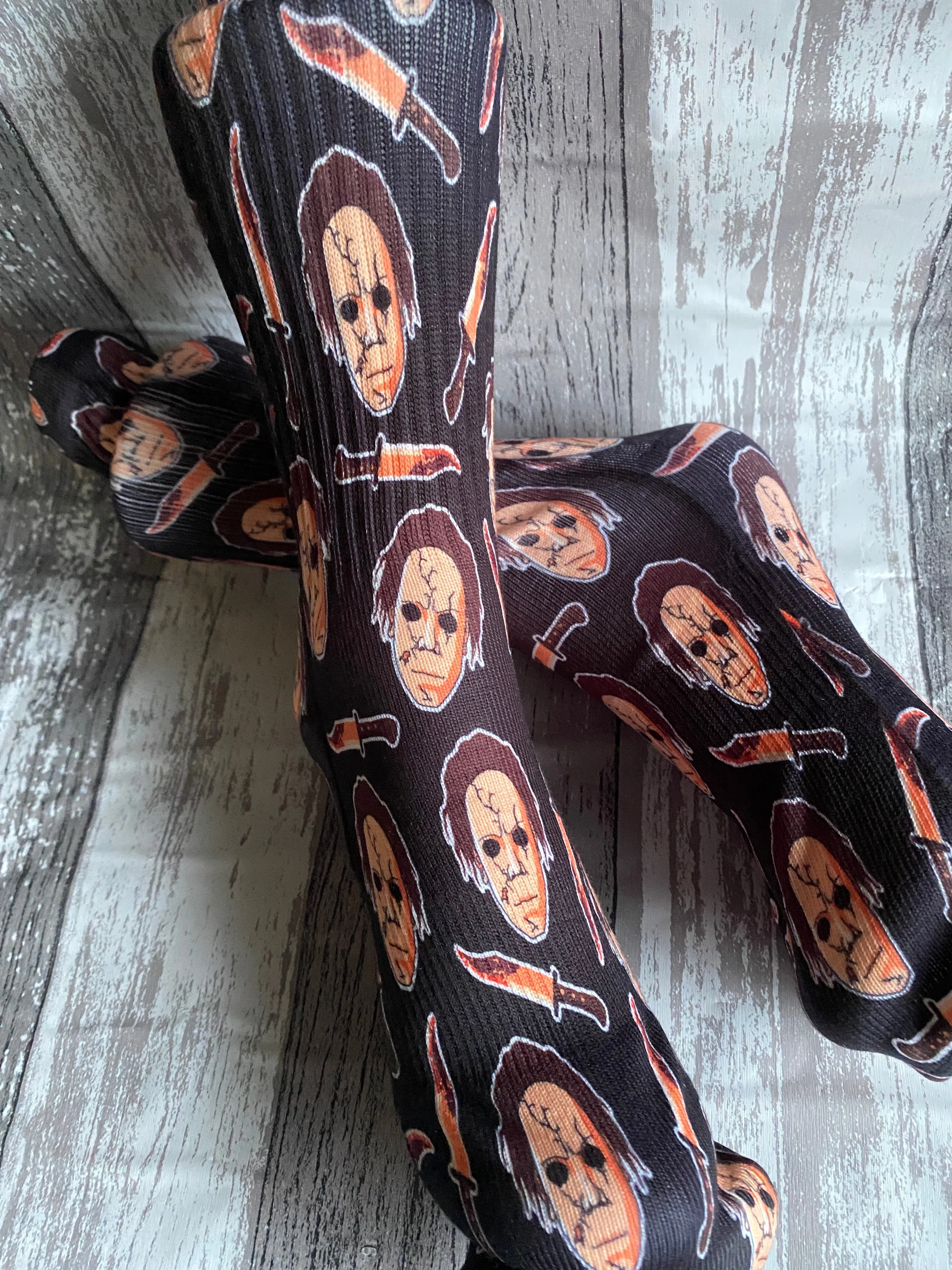 Halloween movie Michael Meyers socks