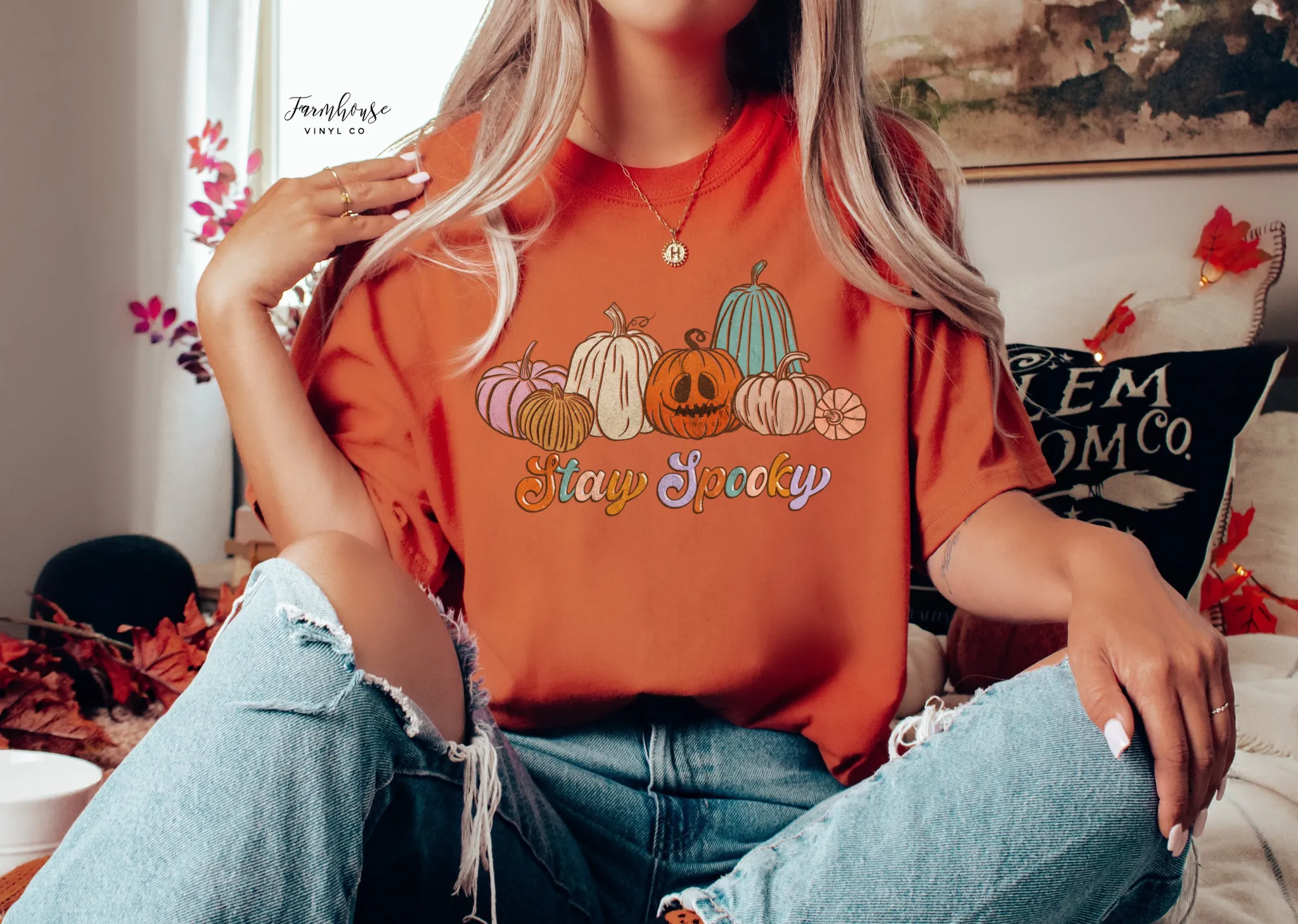 Halloween Retro Pastel Shirt Collection