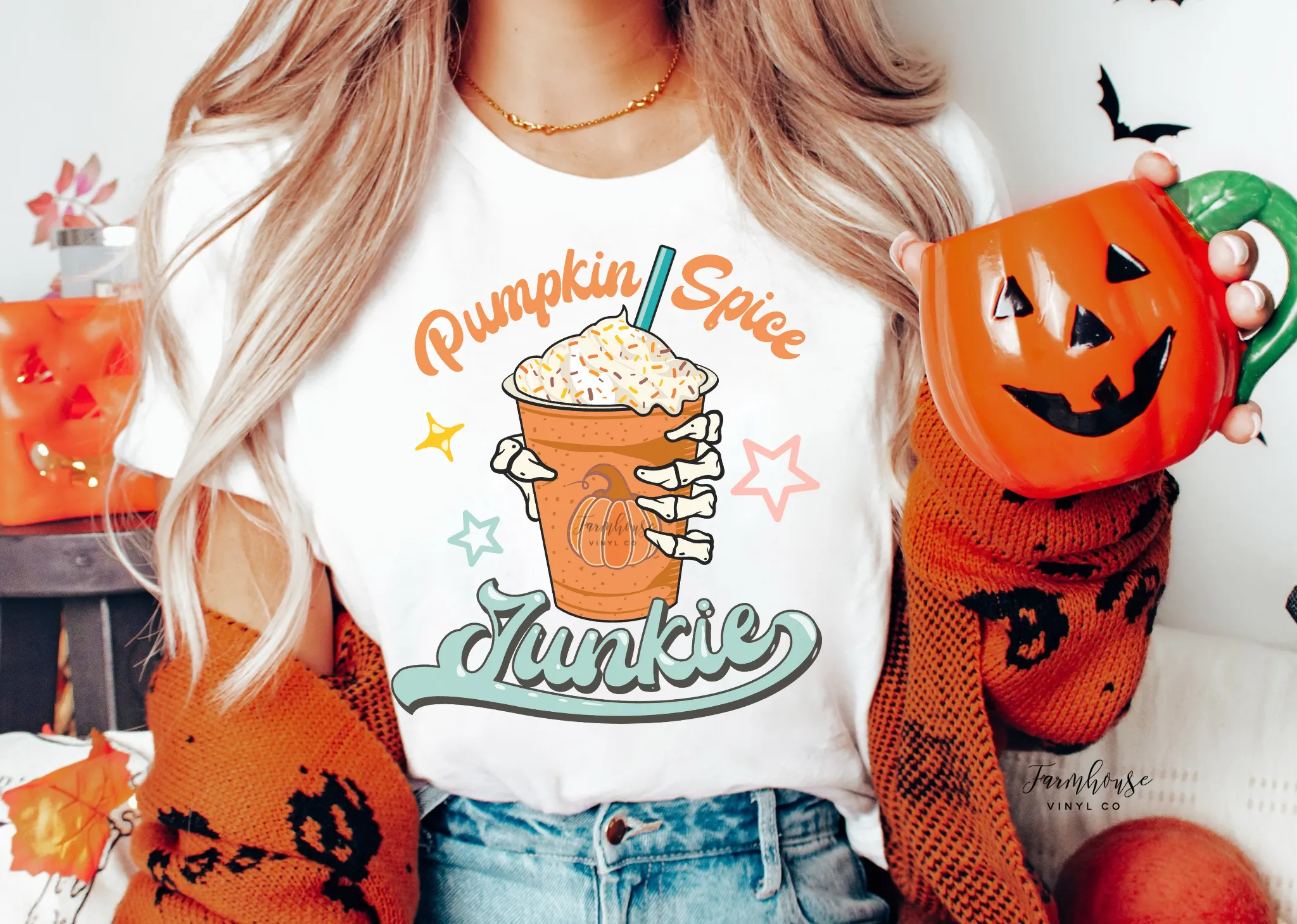 Halloween Retro Pastel Shirt Collection