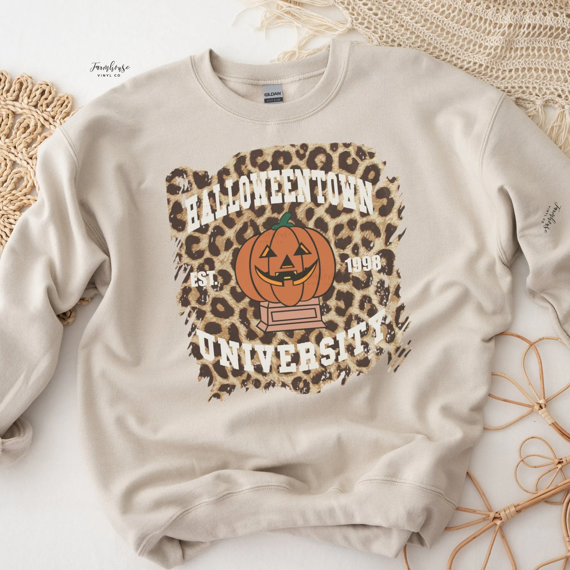 Halloweentown University Leopard Shirt