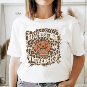 Halloweentown University Leopard Shirt