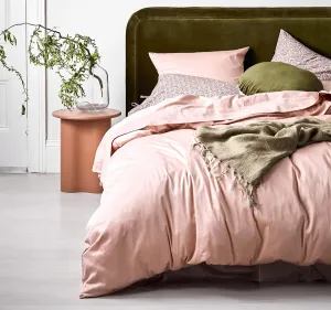 Halo Organic Cotton Quilt Cover Range Lotus