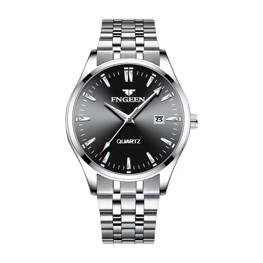 HaloMaster 42MM Dial Waterproof Stainless Timepiece