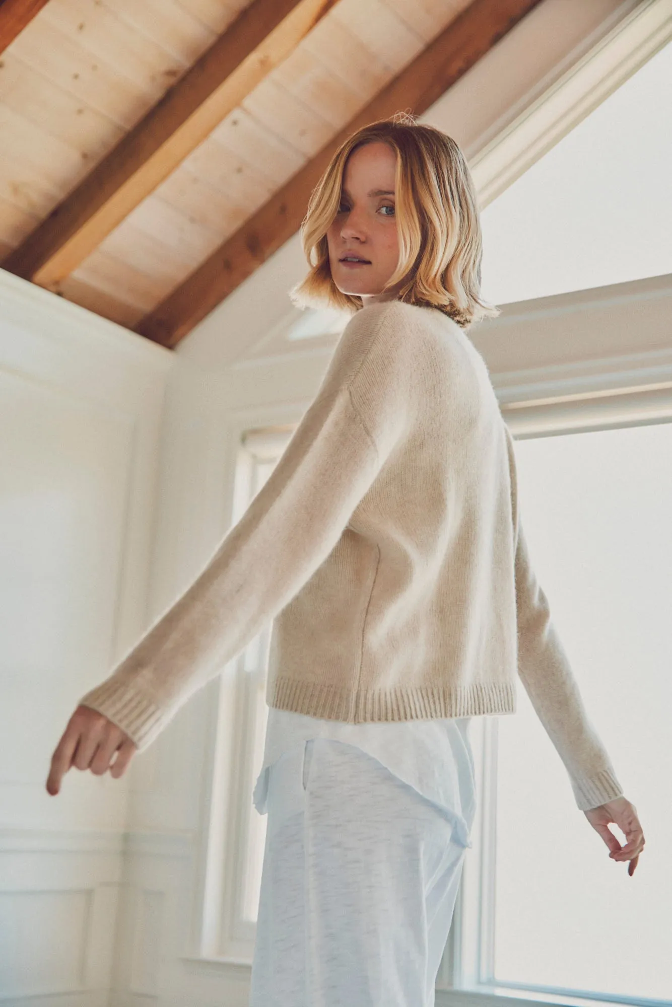 Halsey Cashmere Crew