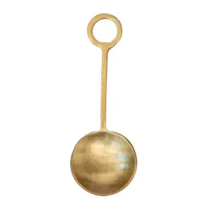 Hammered Gold Spoon