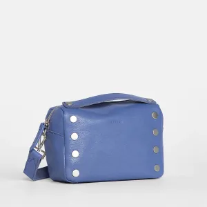 HAMMITT EVAN CROSSBODY Small in Bungalow Blue/Brushed Silver