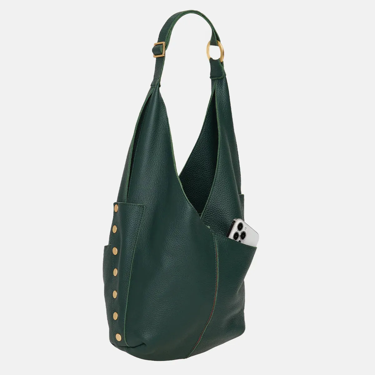 Hammitt Tom Zip Hobo Bag in Grove Green