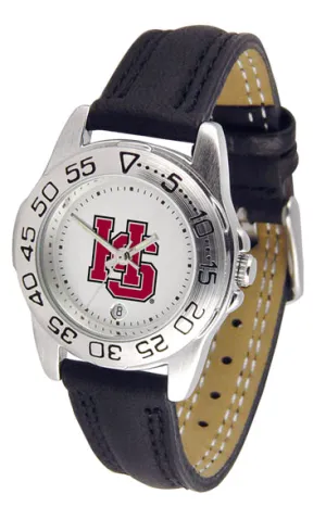 Hampden Sydney College Sport Leather Ladies Watch