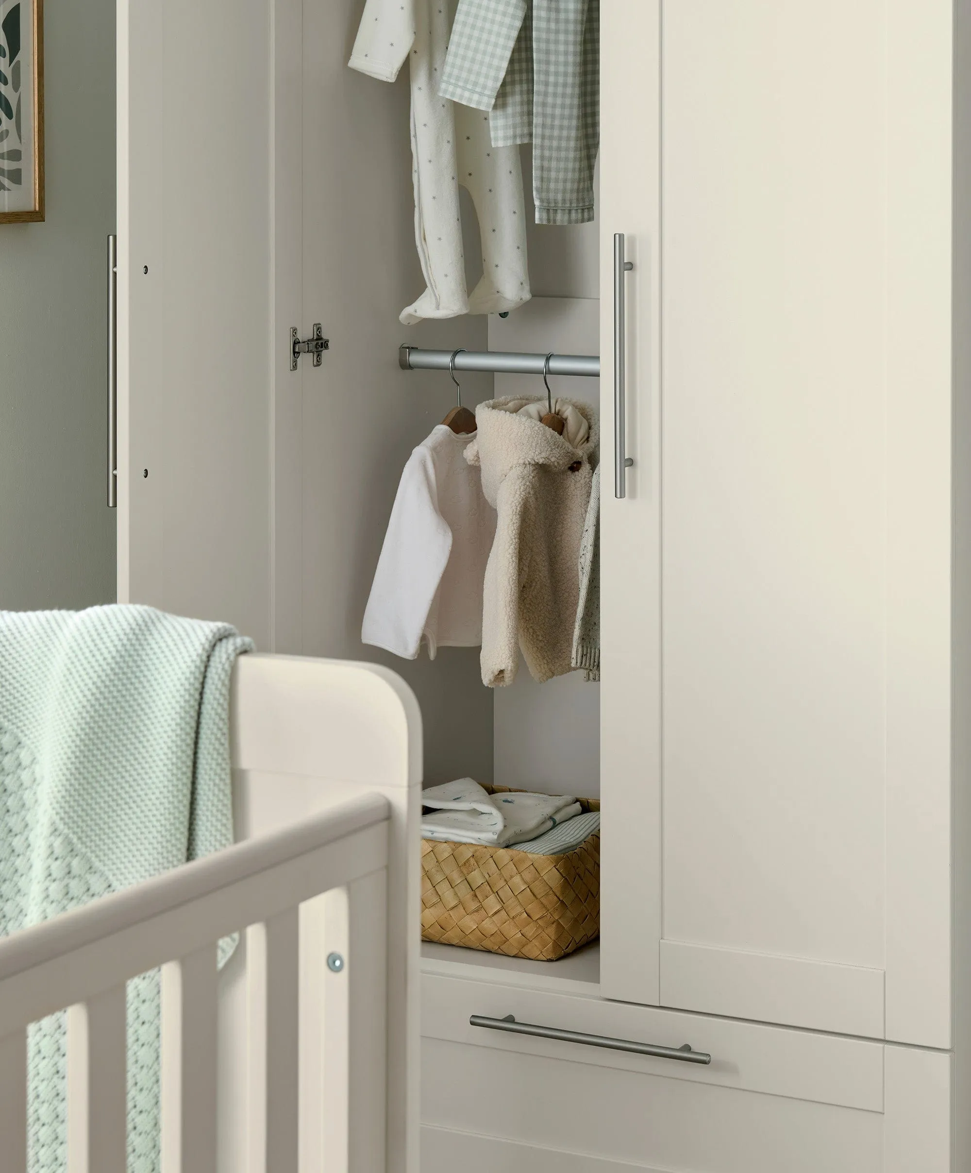 Hampden Wardrobe - Pebble Grey