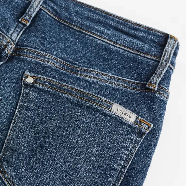 H&M Shaping Skinny High Jeans, blue