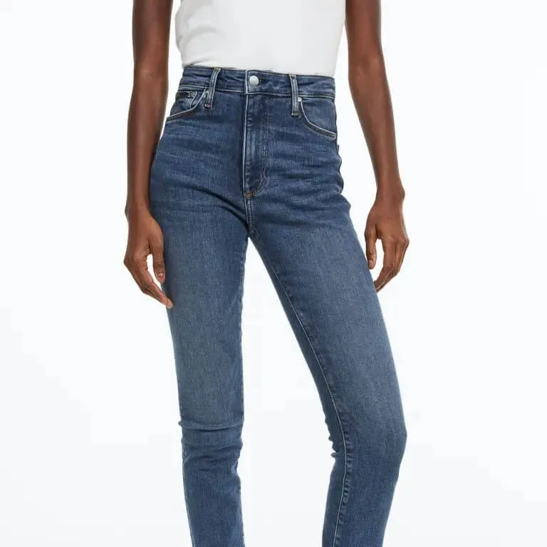 H&M Shaping Skinny High Jeans, blue