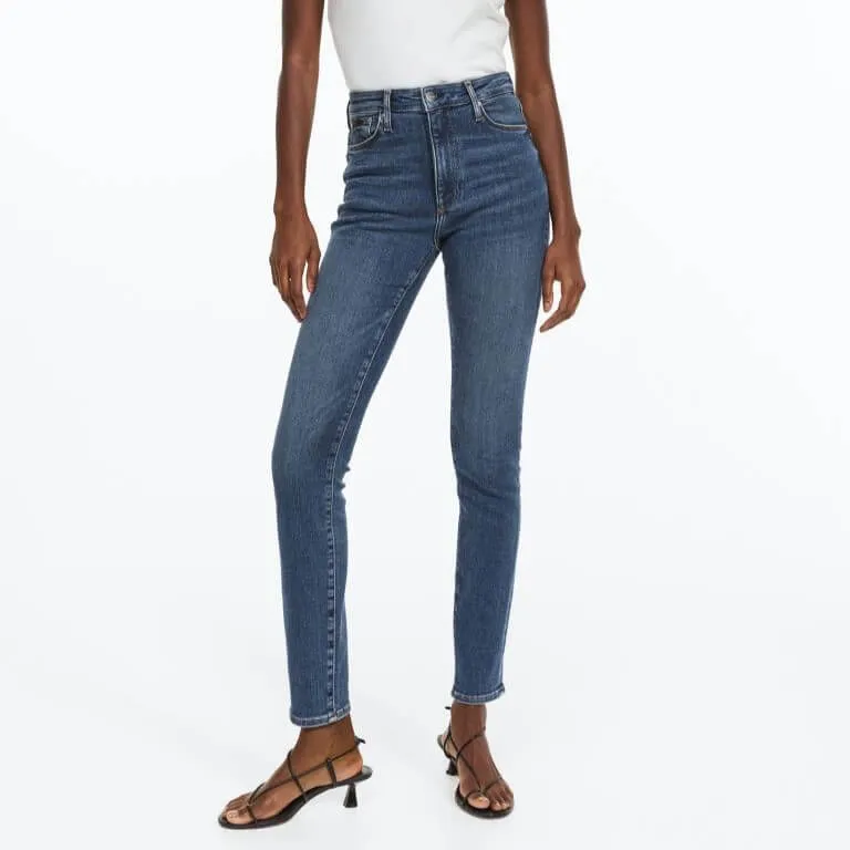 H&M Shaping Skinny High Jeans, blue