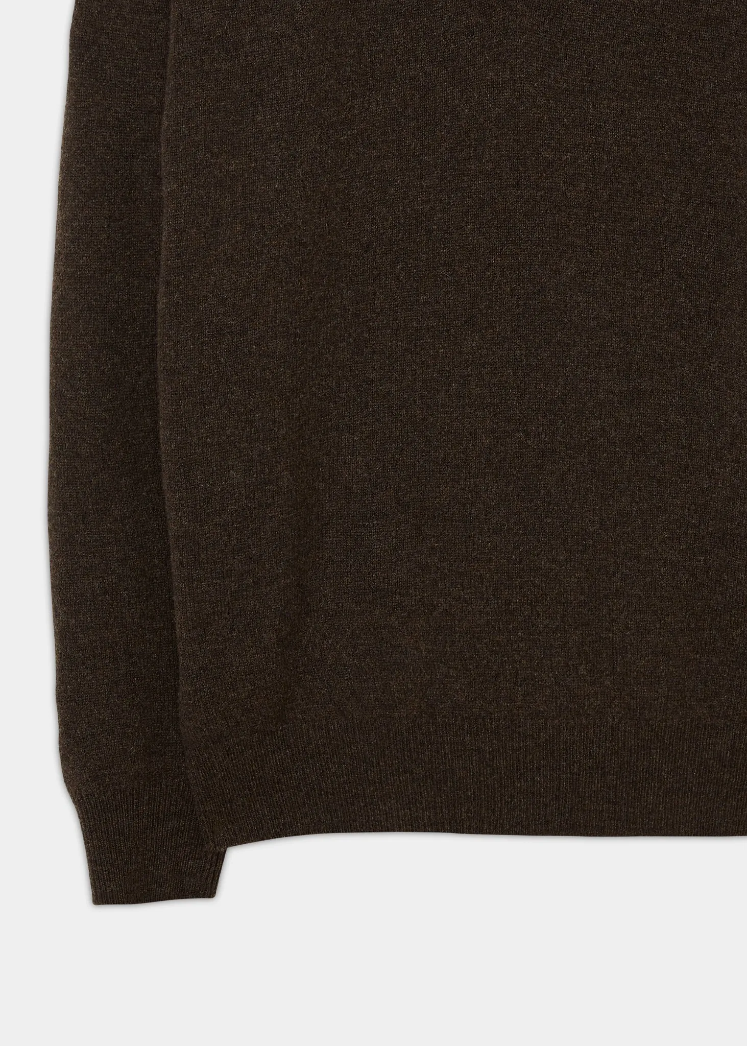 Hampshire Lambswool Jumper in Cocoa - Classic Fit