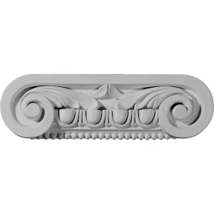 Hampton Capital (Fits Pilasters up to 6 3/4"W x 1 3/8"D), 10 1/4"W x 3"H x 2 1/2"D