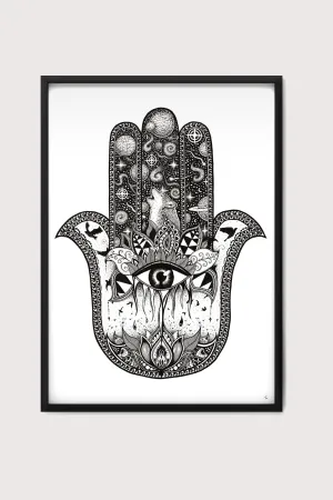 Hamsa Hand Fine Art Print