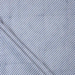 Hand Block Striped Printed Cotton Fabric