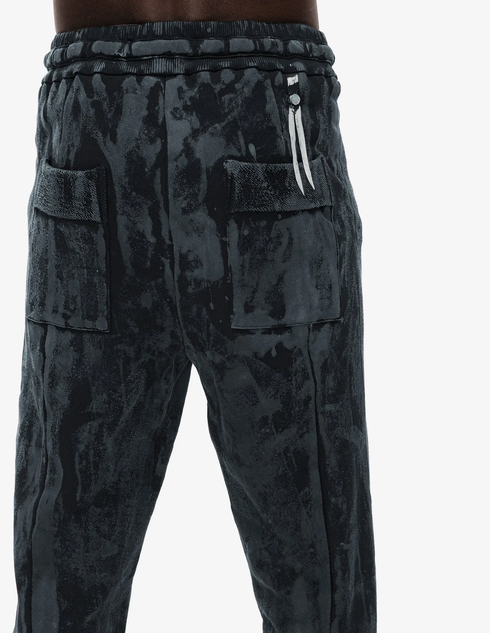 Hand-dyed Textured Trousers