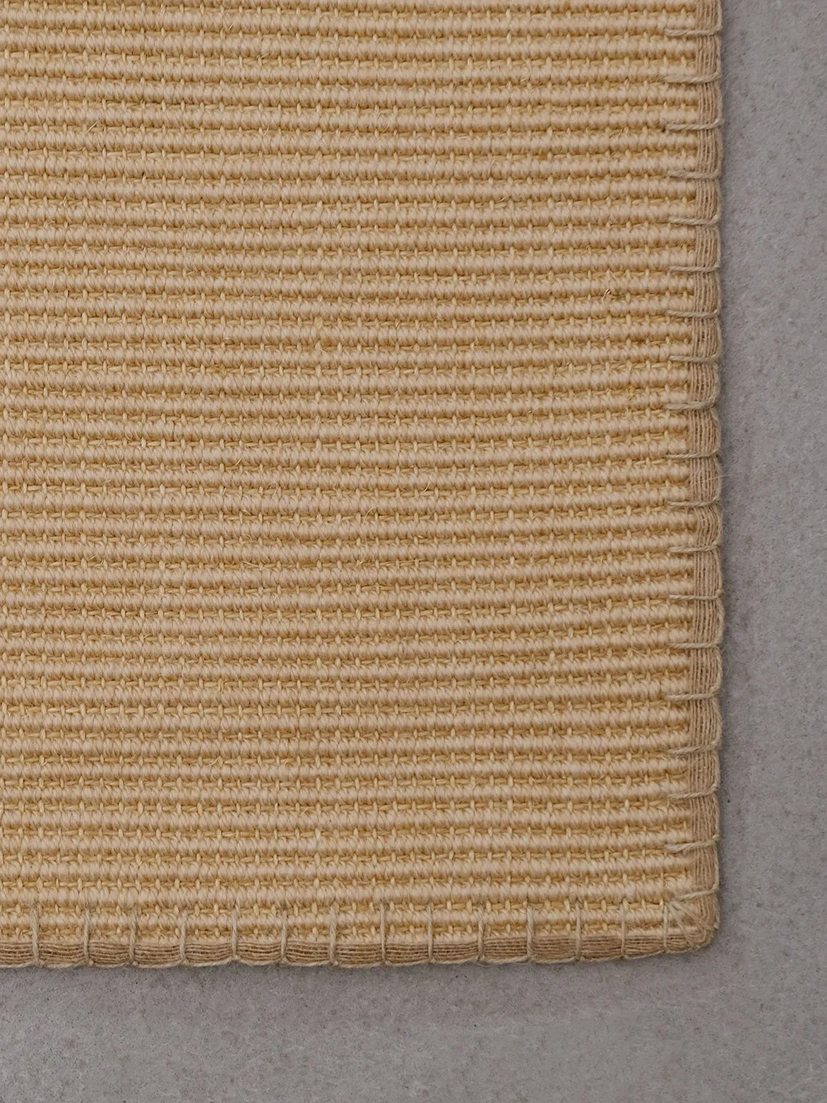 Hand-Loomed Wool & Sisal Rug