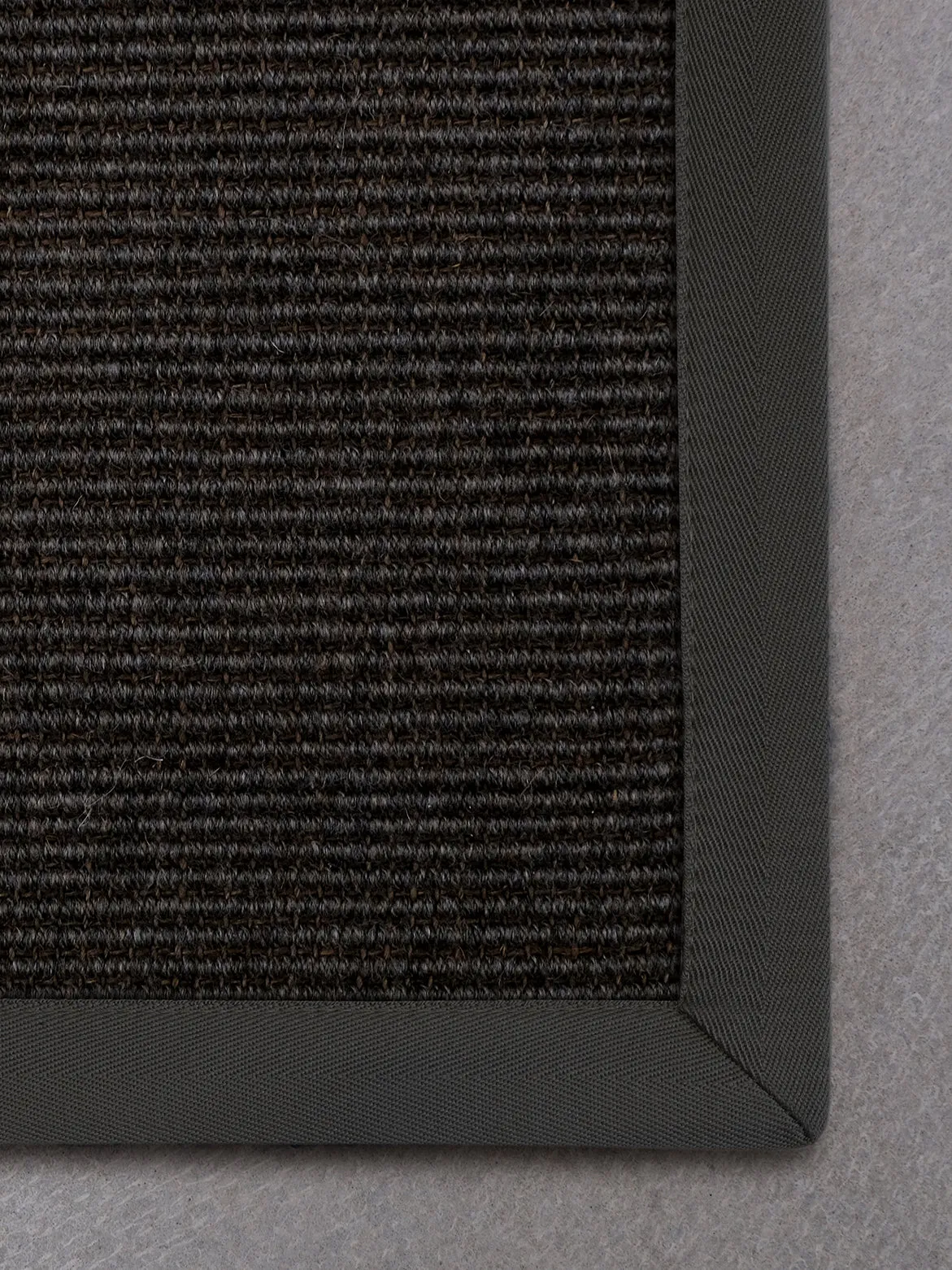 Hand-Loomed Wool & Sisal Rug