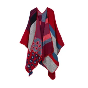 Hand sewn thickened and lengthened cape Air conditioning warm decoration shawl Scarf