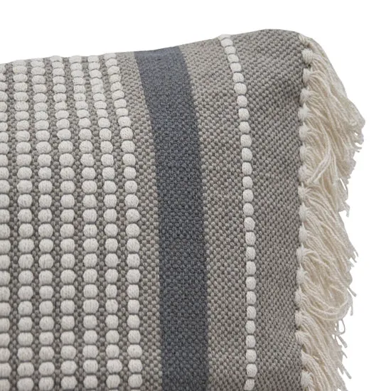 Hand Woven Maeve Pillow Gray