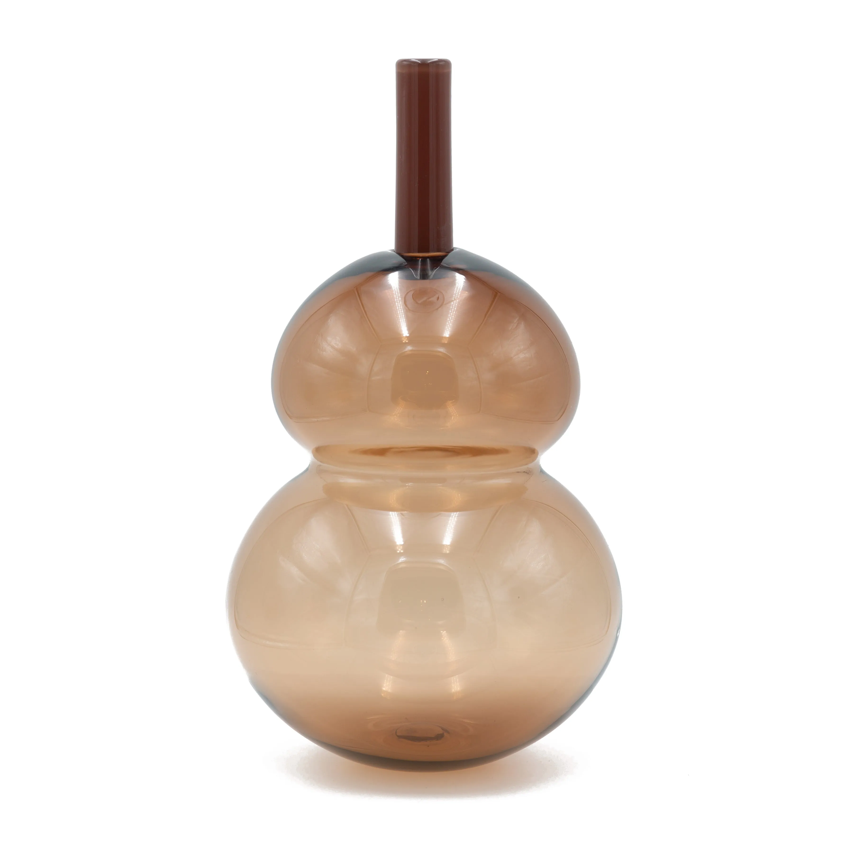 Handblown Bulb Tube Top Vessel