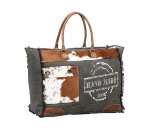 HANDMADE PRINT WEEKENDER BAG 1•2•0•1