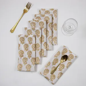 Handmade Printed Cotton Eco Friendly Reusable Organic Napkins