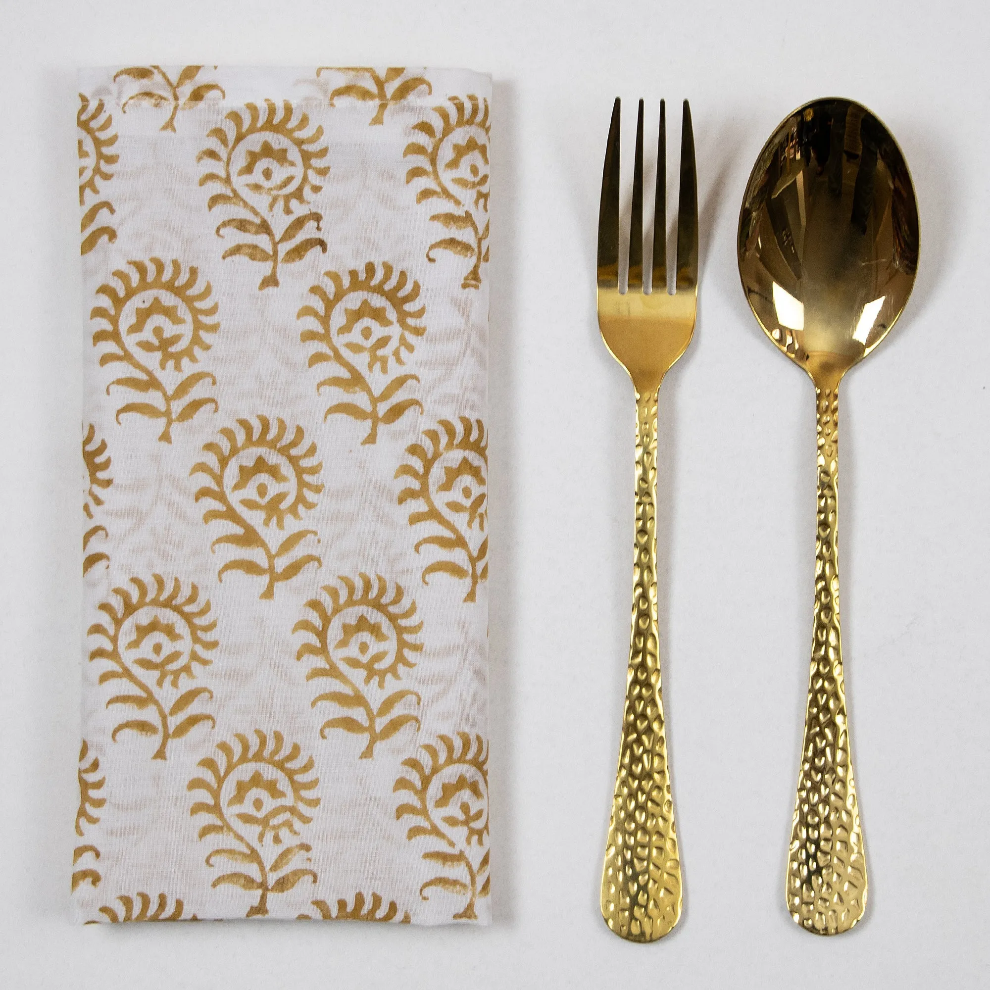 Handmade Printed Cotton Eco Friendly Reusable Organic Napkins