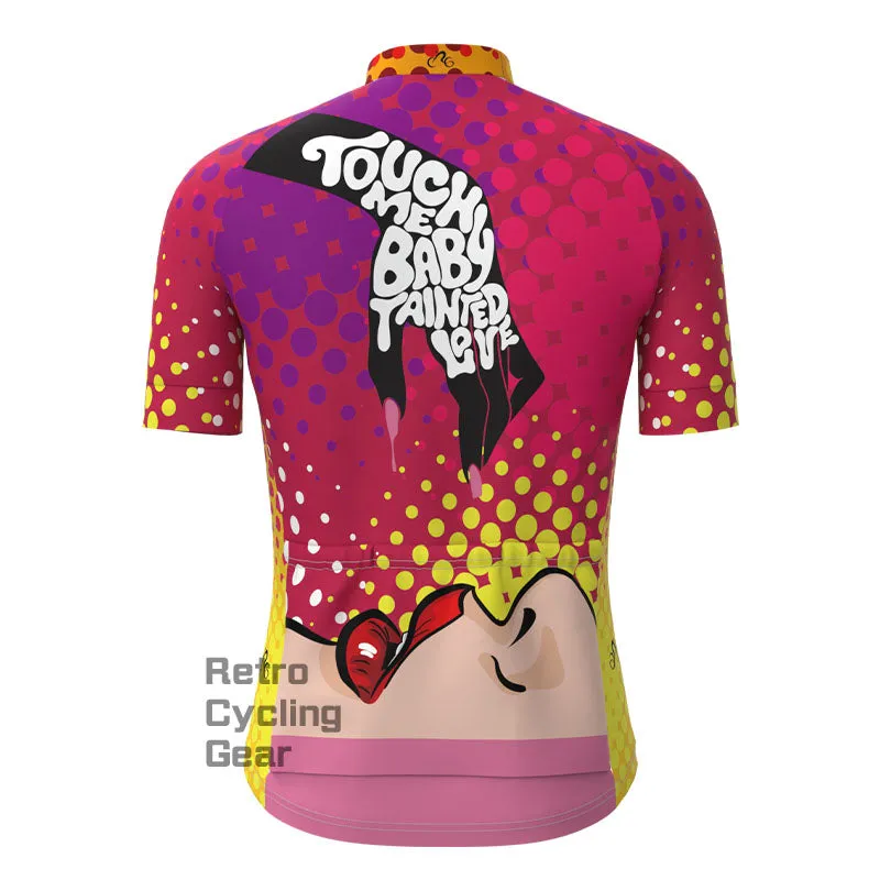 Hands with nail polish Short Sleeves Cycling Jersey