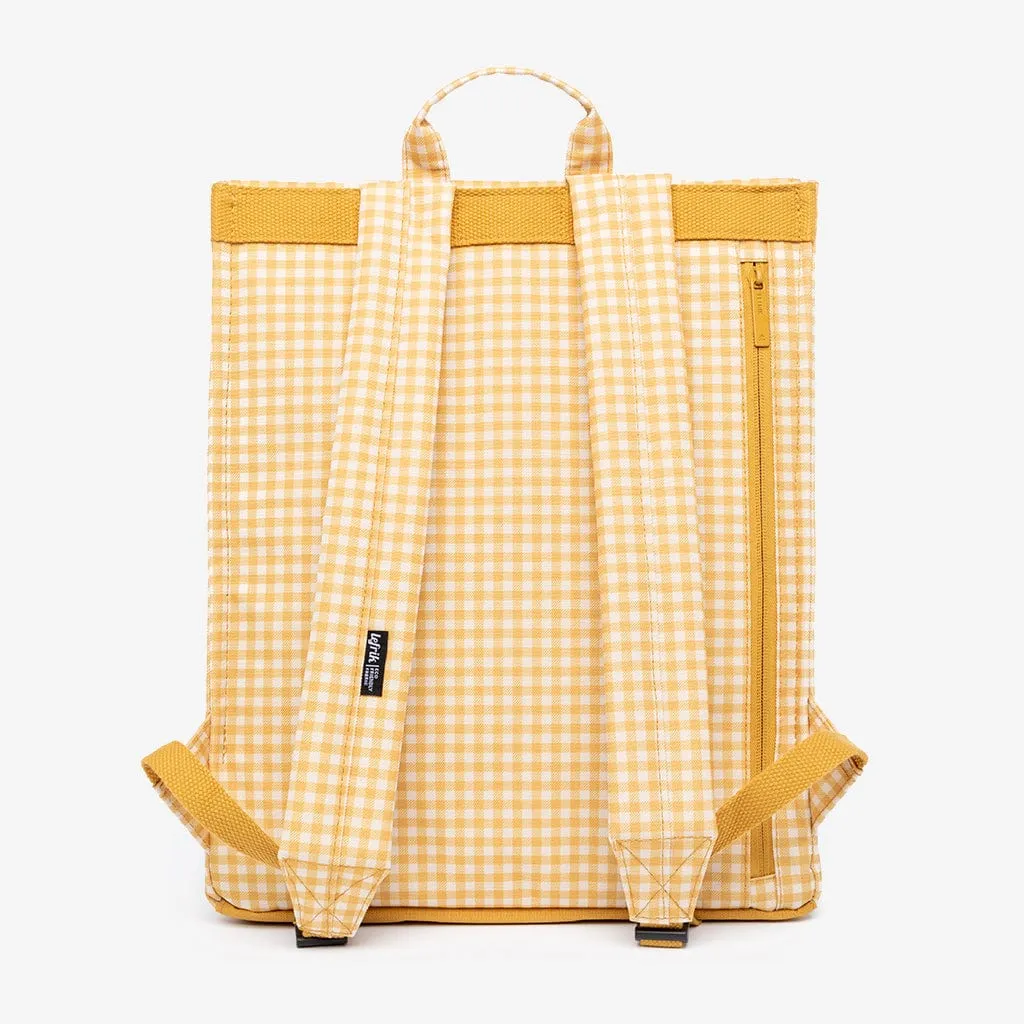 Handy Backpack Vichy Mustard