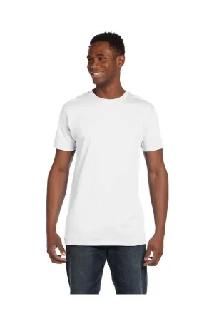 Hanes 4980: Adult 4.5 oz., 100% Ringspun Cotton nano-T T-Shirt