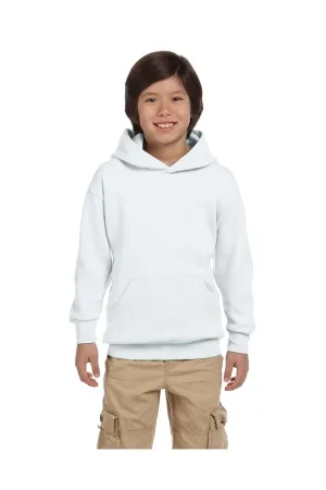 Hanes P473: Youth 7.8 oz. EcoSmart(r) 50/50 Pullover Hood