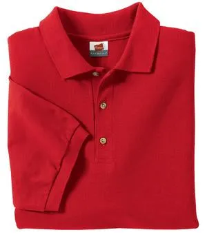 Hanes Stedman - 7-Ounce Pique Knit Sport Shirt. 055X