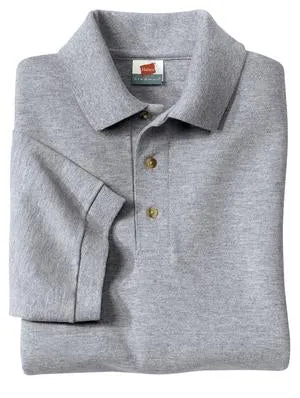 Hanes Stedman - 7-Ounce Pique Knit Sport Shirt. 055X