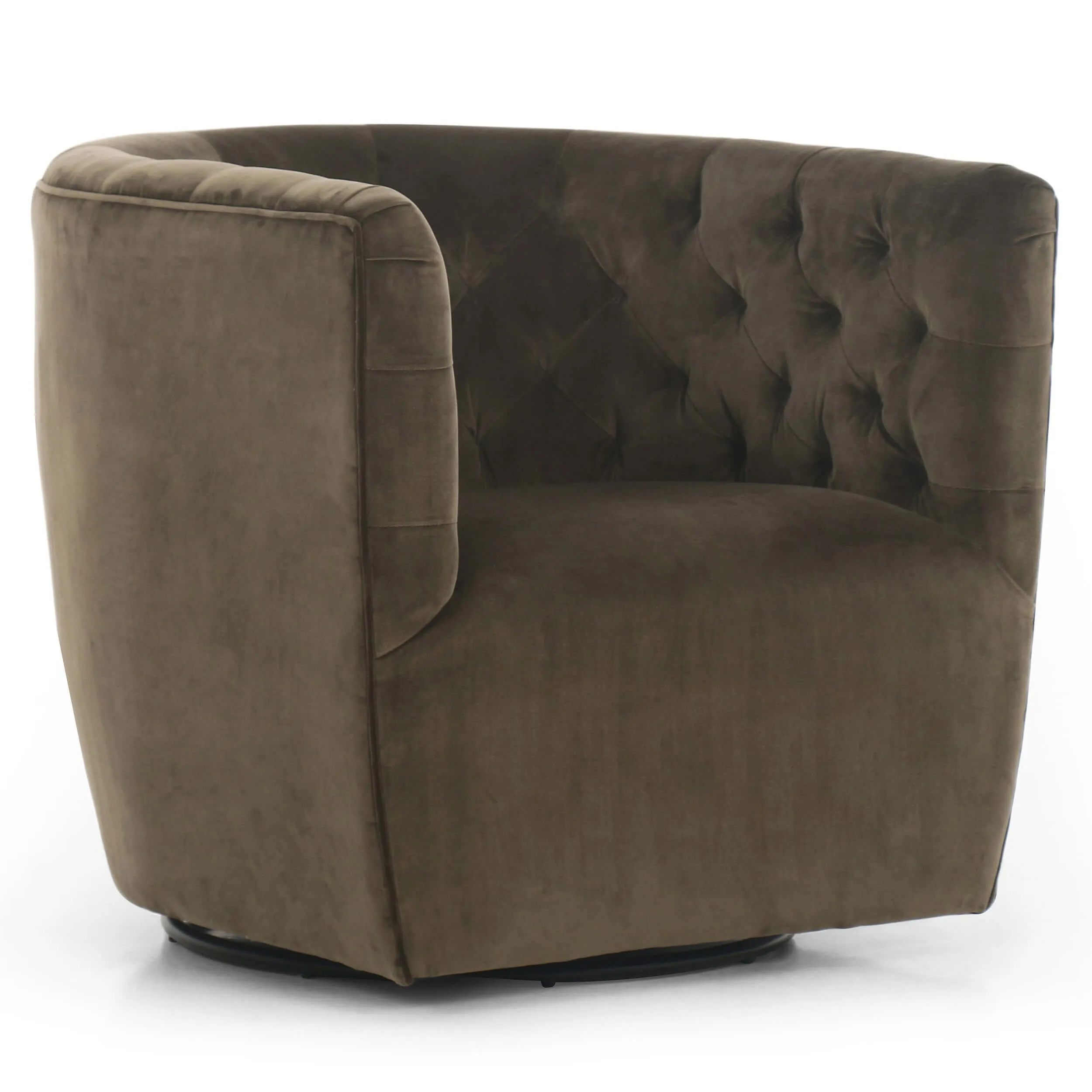 Hanover Swivel Chair, Surrey Olive