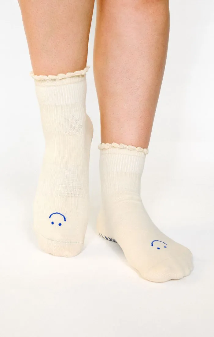 Happy ankle grip sock