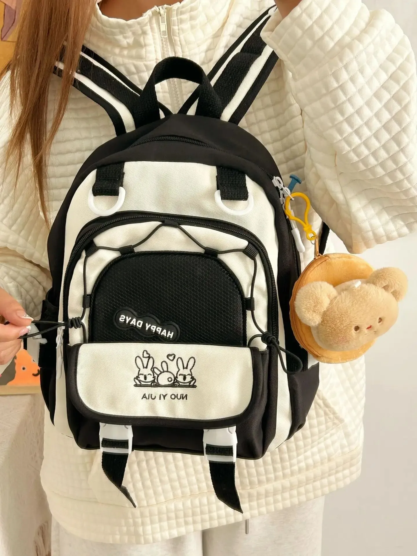 Happy Days Cute Bunny Backpack