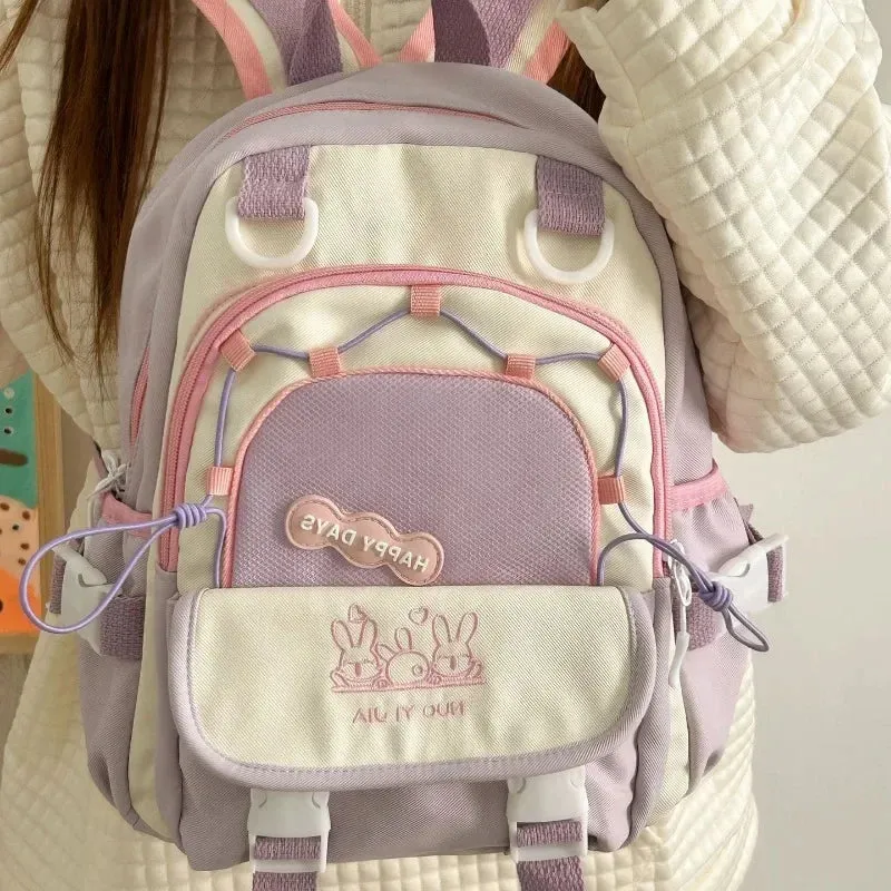 Happy Days Cute Bunny Backpack